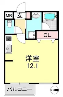 ケイフォーシーズンズ【3階】の間取り