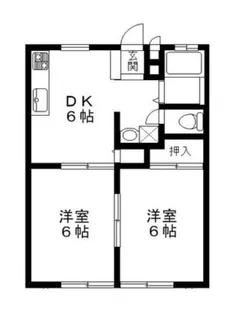 メゾン今泉【2階】の間取り