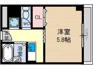 永代町壱番館【3階】の間取り