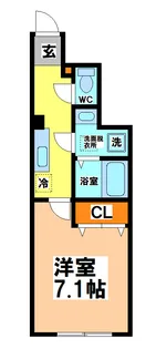 ネオス吉祥寺【1階】の間取り