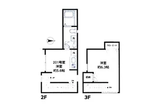 ステラ西大井【2階】の間取り