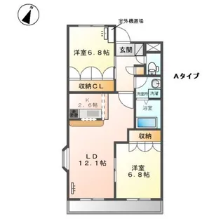 ラウレア【4階】の間取り