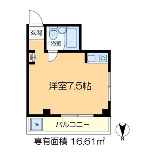 K&H【3階】の間取り