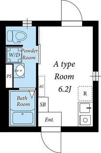 キャッスル廣瀬若林【3階】の間取り