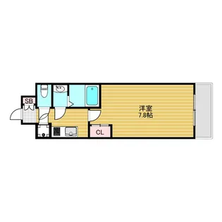 THE RESIDENCE S【9階】の間取り