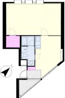 参宮橋ゲストハウス【5階】の間取り