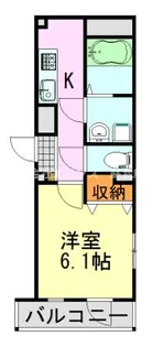 リブリ・エイリアス【2階】の間取り