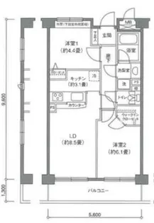 ステラコート【2階】の間取り