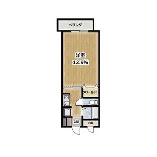 シェルビレッヂII【2階】の間取り