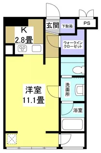 EL AMOR【2階】の間取り