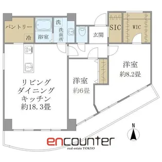 ロイヤルプラザ滝野川【6階】の間取り