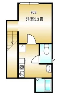 ラ・メゾンコンフォール大森北【2階】の間取り