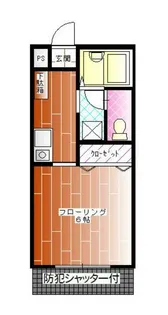 ダンテピア【1階】の間取り