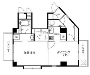 id【8階】の間取り