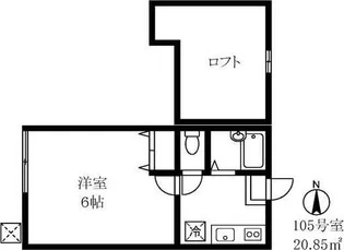 NM.Nハウス【1階】の間取り