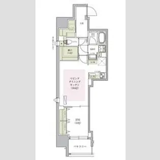 アーバネックス堺筋本町【2階】の間取り