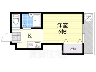 スタジオM【3階】の間取り