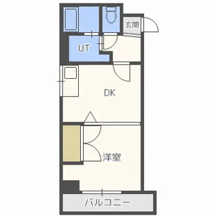 大通ガーデンヒルズ【3階】の間取り