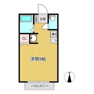 モンシャトーK【1階】の間取り