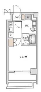 エスティメゾン登戸【4階】の間取り