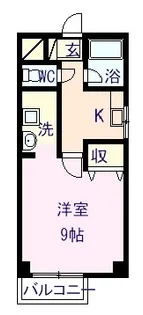 パールマンション月出【2階】の間取り