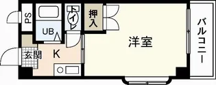 コンフォート中山【5階】の間取り