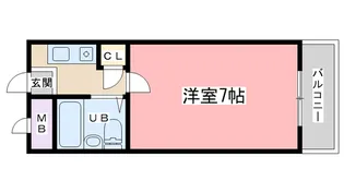 プラモーションアベニュー【3階】の間取り