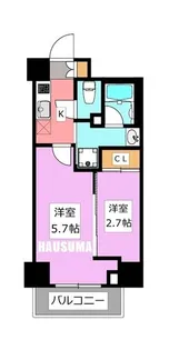 プラート宮坂【2階】の間取り