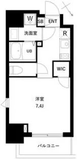 アーバンパーク住吉II【9階】の間取り