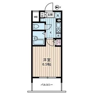 サンクレイドルレヴィール池袋【5階】の間取り