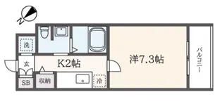 カレッジ・ガーデン【3階】の間取り