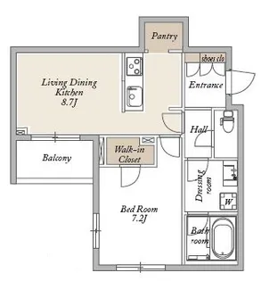 グレイスデローザ目白【3階】の間取り