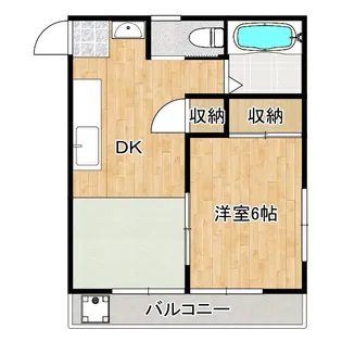 ハイツSD【2階】の間取り