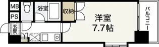 リバーメゾン横川【5階】の間取り