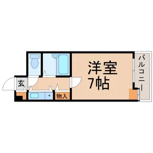 メゾン大和7号館【4階】の間取り
