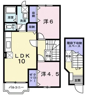 アイディアル スポット B【2階】の間取り
