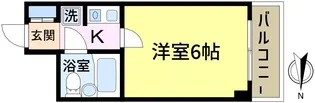 ライオンズマンション西新小岩【1階】の間取り