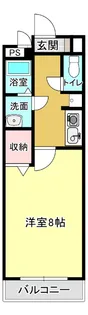 ロジュマンプラティーク【4階】の間取り