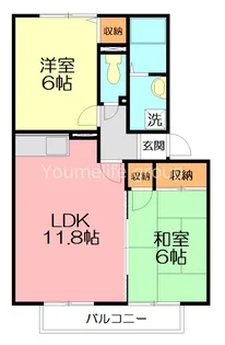 サンシャインA【2階】の間取り