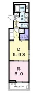 フェリーチェ【3階】の間取り