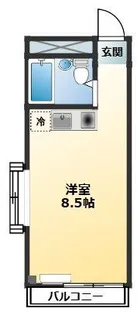 和田ビル12【2階】の間取り