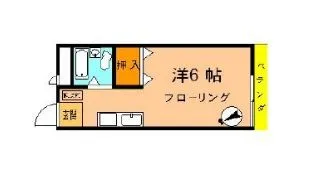 アーバン村井【2階】の間取り