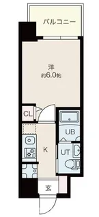 ラクラス阿倍野元町【2階】の間取り