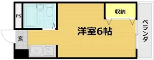 栄ハイツ【2階】の間取り