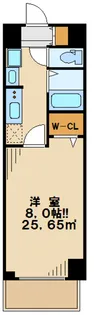 ベルベール【5階】の間取り