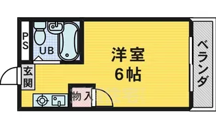 平和ガーデンハイツ【2階】の間取り