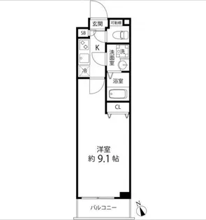 プレール・ドゥーク成増【3階】の間取り