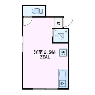 鈴大アパート(仮称)【1階】の間取り