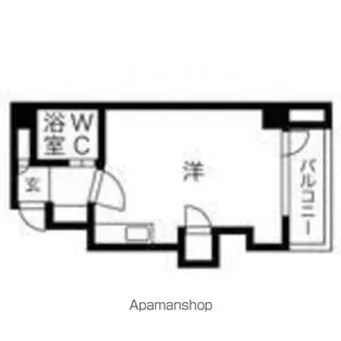 エクセレントハウス東【7階】の間取り