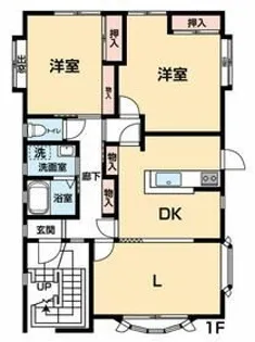 ユーミーハイツ【1階】の間取り